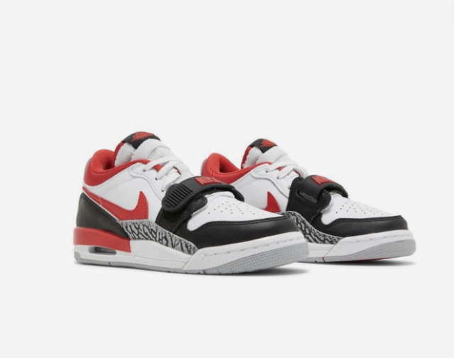 Size 6.5 (GS) - Jordan Legacy 312 Low Fire Red