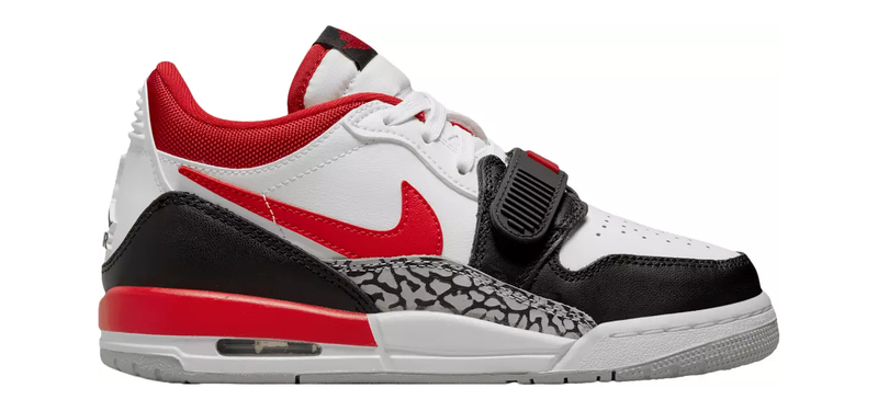 Size 6.5 (GS) - Jordan Legacy 312 Low Fire Red