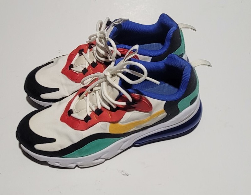 Size 6.5 (GS) - Nike Air Max 270 React Low Bauhaus