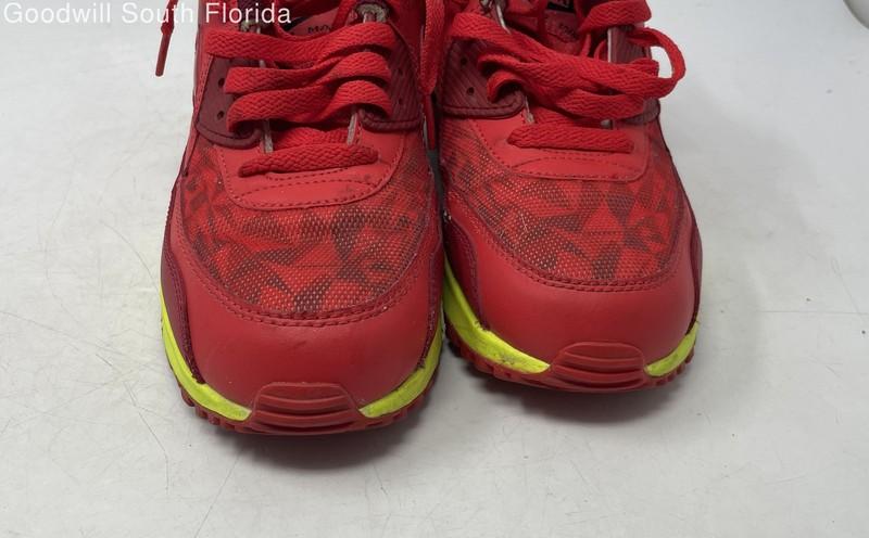 Size 6.5 (GS) - Nike Air Max 90 Low Red - 307793-601