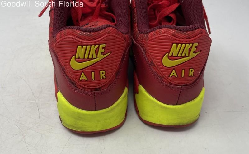 Size 6.5 (GS) - Nike Air Max 90 Low Red - 307793-601