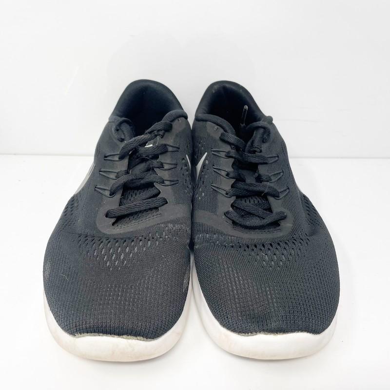Size 6.5 (GS) - Nike Free RN Low Black Silver