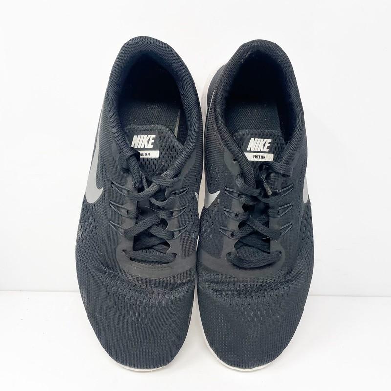 Size 6.5 (GS) - Nike Free RN Low Black Silver