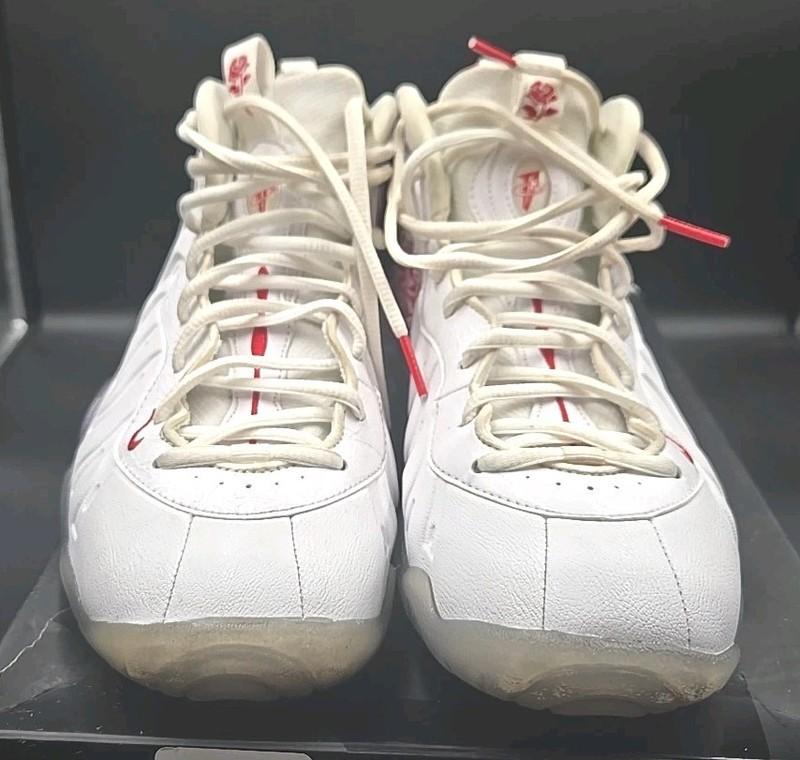 Size 6.5 (GS) - Nike Little Posite One Mid Thank You Plastic Bag