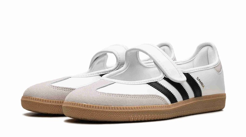 Size 6 - Adidas Samba Jane White Black Gum W