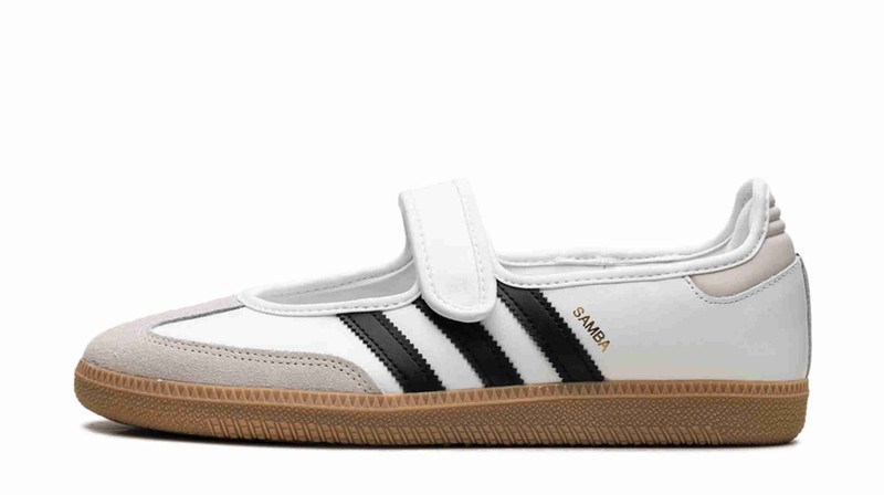 Size 6 - Adidas Samba Jane White Black Gum W