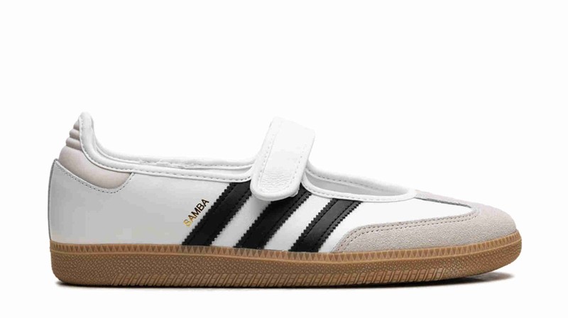 Size 6 - Adidas Samba Jane White Black Gum W