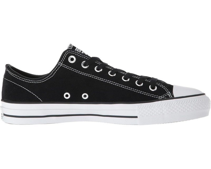 Size 6 - Converse Cons Chuck Taylor All Star Pro Suede Low Black White