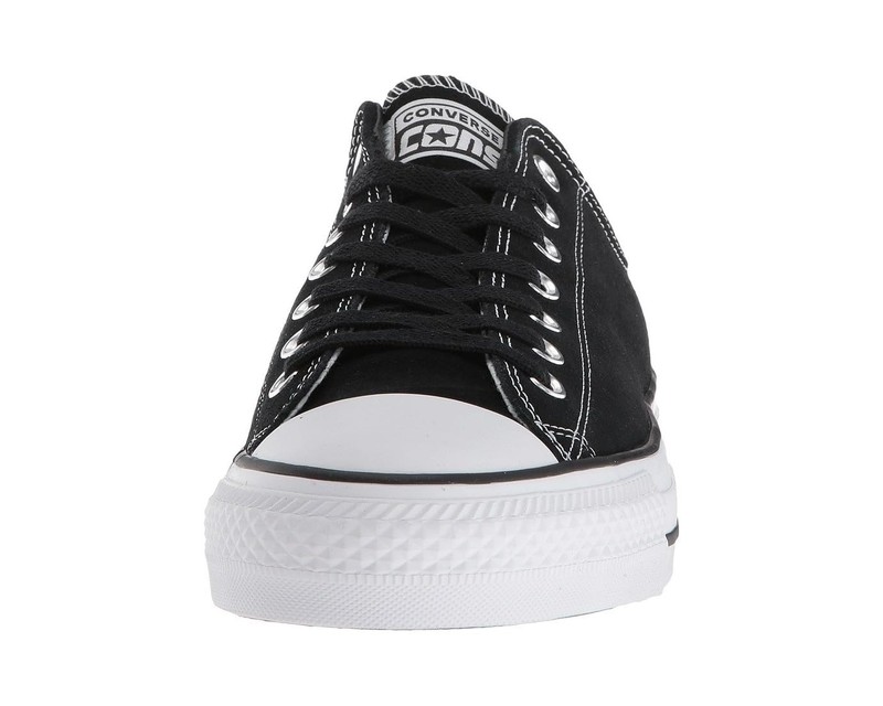 Size 6 - Converse Cons Chuck Taylor All Star Pro Suede Low Black White