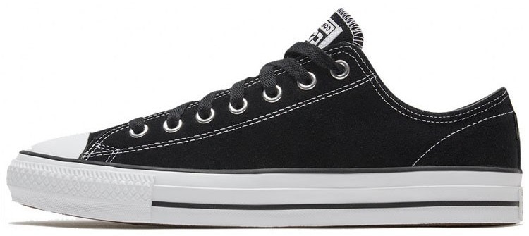 Size 6 - Converse Cons Chuck Taylor All Star Pro Suede Low Black White