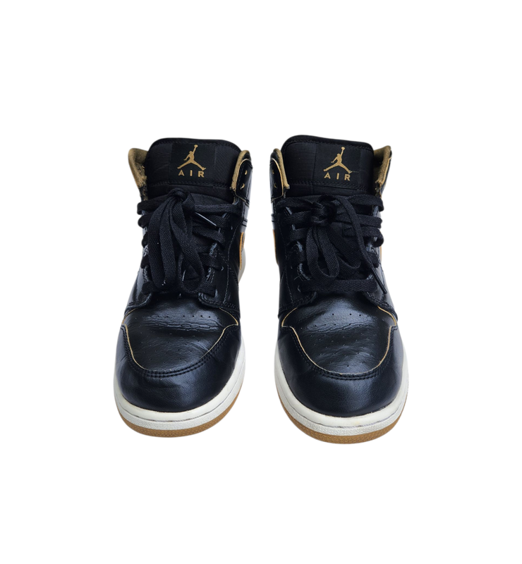 Size 6 (GS) - Jordan 1 Retro Mid Royalty Black