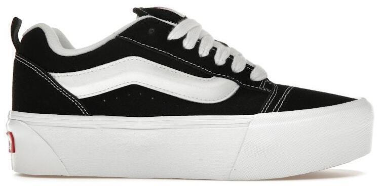 Size 6 - VANS Knu Stack Black White
