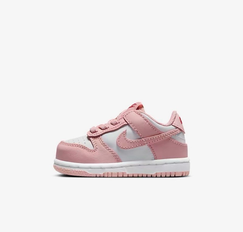 Size 6c - Nike Dunk Low Pink Rose Toddler 2024 Authentic - Brand New