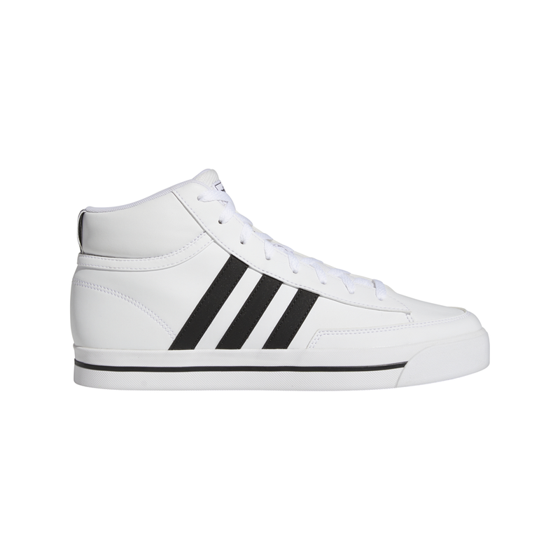 Size 7.5 - Adidas Retrovulc Mid White Black