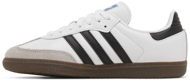 Size 7.5 - Adidas Samba OG White Clear Granite W