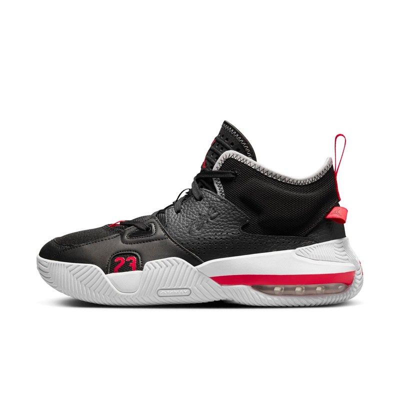 Size 7.5 - Jordan Stay Loyal 2 Black University Red