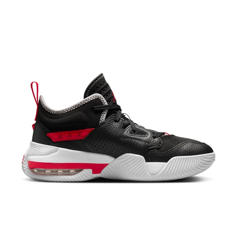 Size 7.5 - Jordan Stay Loyal 2 Black University Red