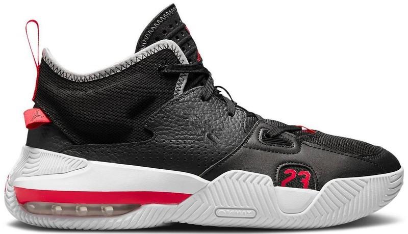 Size 7.5 - Jordan Stay Loyal 2 Black University Red