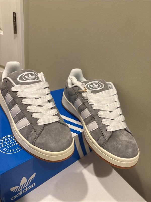 Size 7.5 Women’s - Adidas Campus 00s Gray White Gum