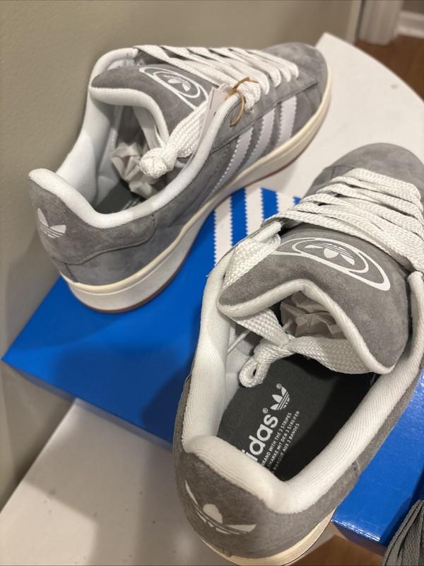 Size 7.5 Women’s - Adidas Campus 00s Gray White Gum