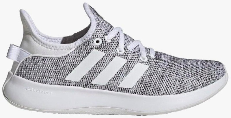 Size 7 - adidas Cloudfoam Pure Heather White W