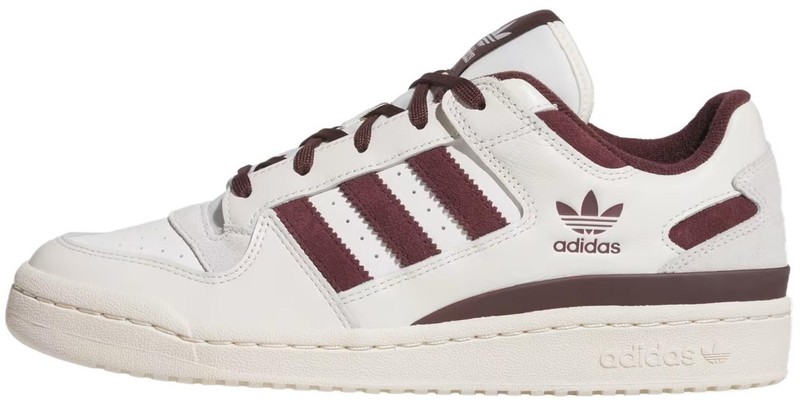 Size 7 - adidas Forum CL Low White Aurora Ruby