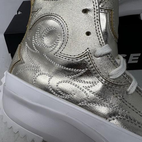 Size 7 - Converse Run Star Hike Platform High Western Embroidery