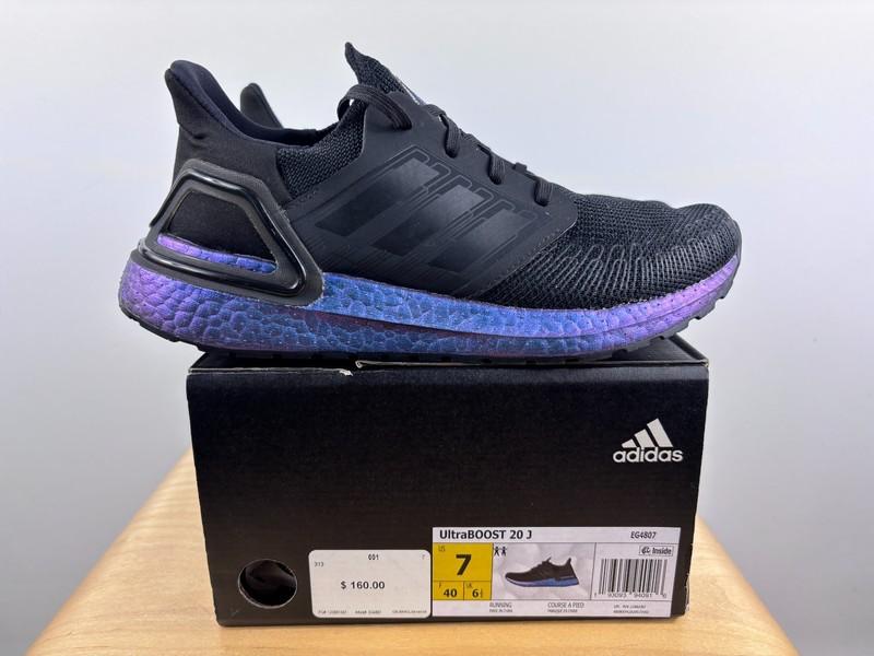 Size 7 (GS) - adidas UltraBoost 20 Low Blue Boost