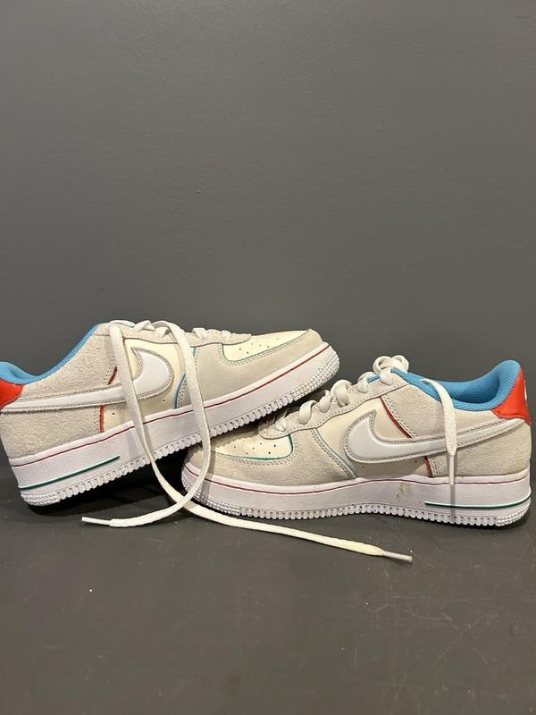 Size 7 (GS) - Nike Air Force 1 Low Swoosh Cookie Cutter
