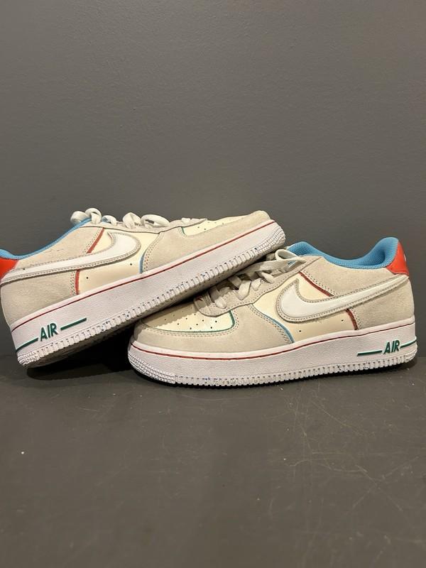 Size 7 (GS) - Nike Air Force 1 Low Swoosh Cookie Cutter