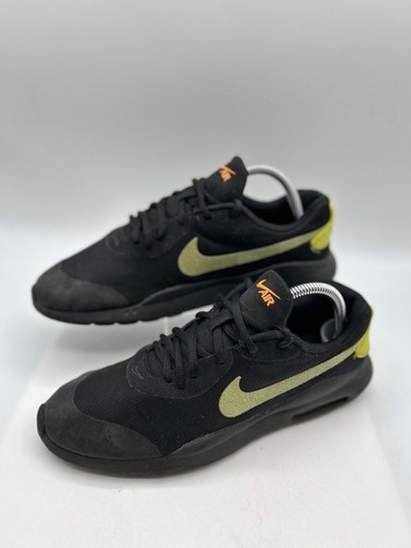 Size 7 (GS) - Nike Air Max Oketo Low Black Volt - AR7419-004