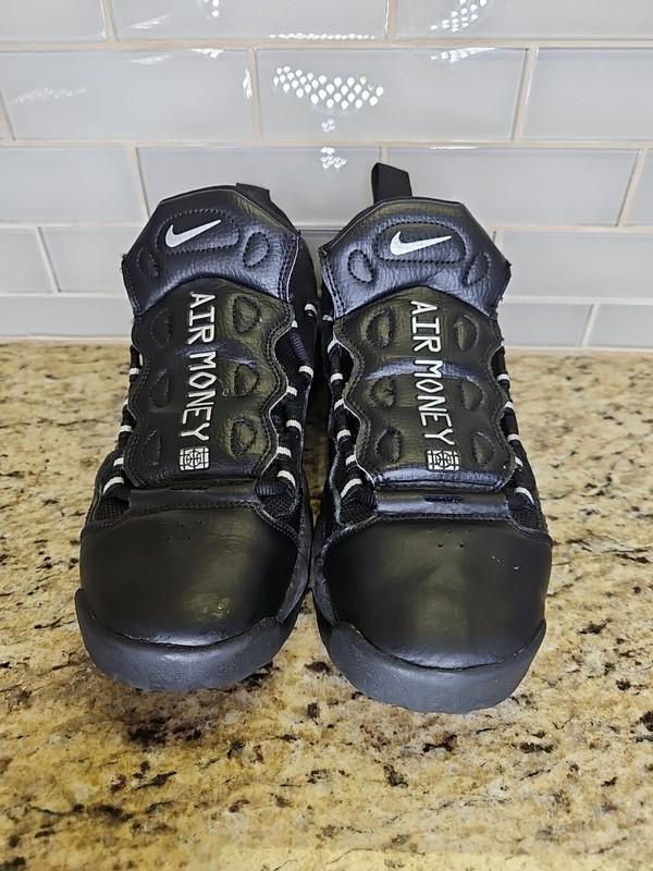 Size 7 (GS) - Nike Air More Money Low Black