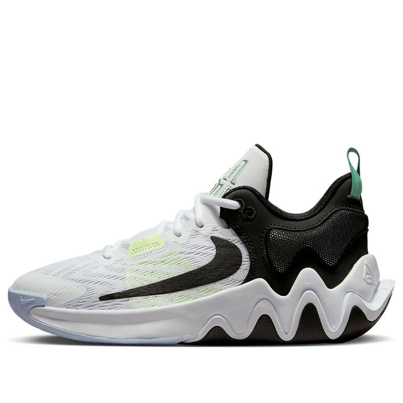 Size 7 (GS) - Nike Giannis Immortality 2 Low White Barely Volt