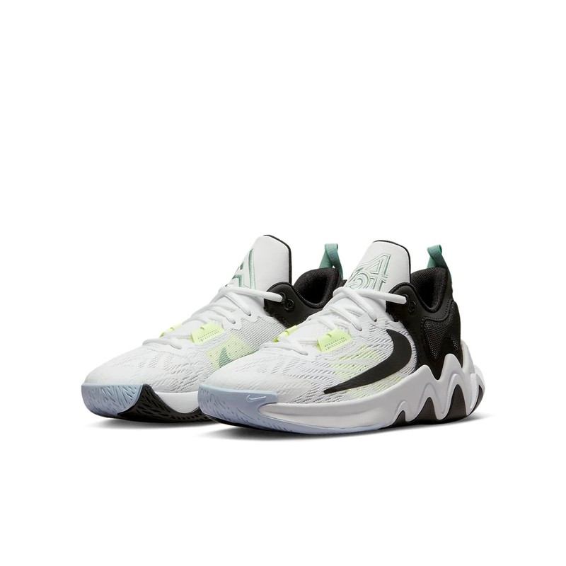Size 7 (GS) - Nike Giannis Immortality 2 Low White Barely Volt