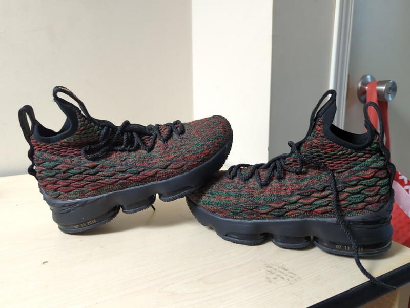 Size 7 (GS) - Nike LeBron 15 High BHM