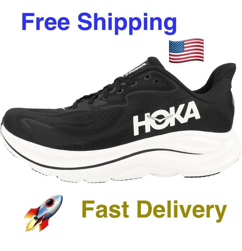Size 7 - Hoka One One Clifton 10 Triple Black W