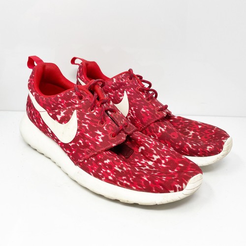 Size 7 - Nike Roshe One Print Action Red W