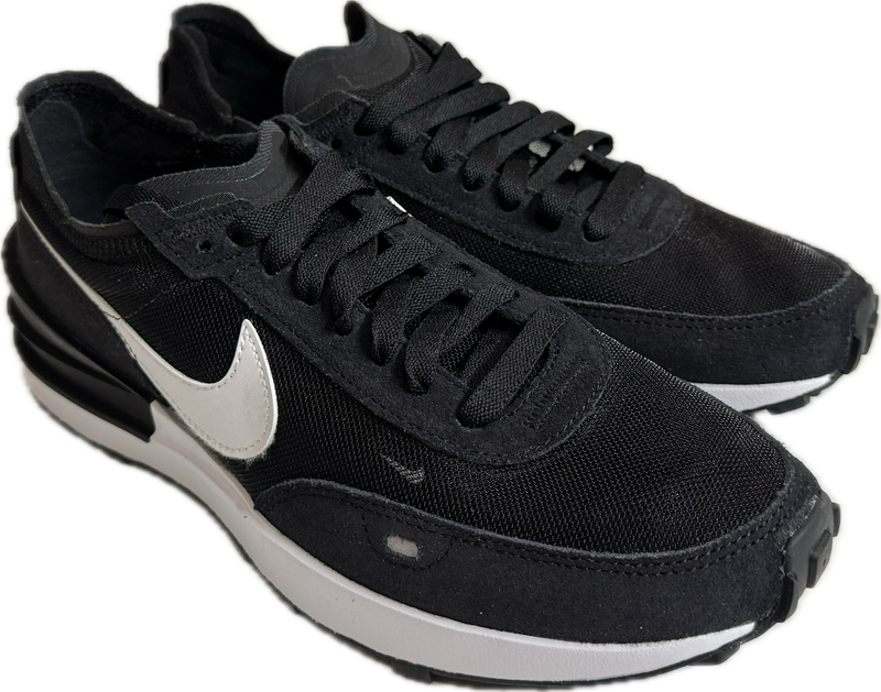Size 7 - Nike Waffle One Black White W