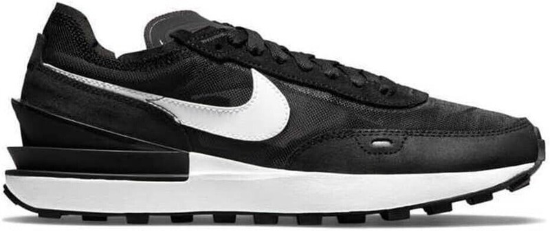 Size 7 - Nike Waffle One Black White W
