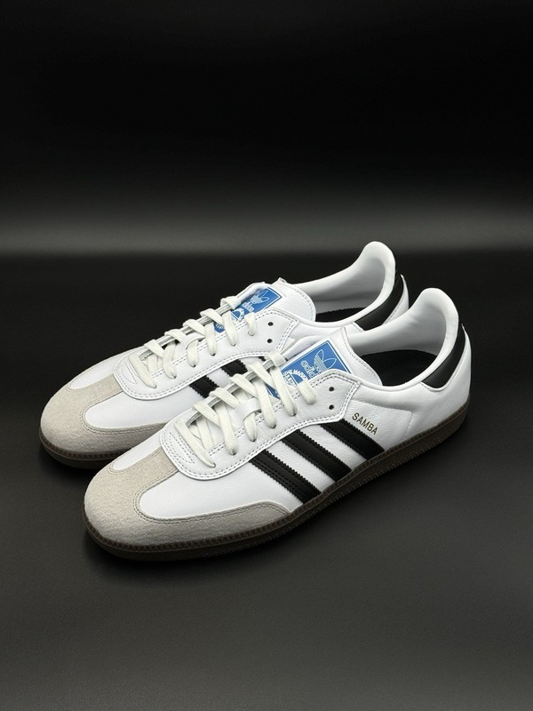 Size 8.5 - Adidas Samba ADV White Black Gum