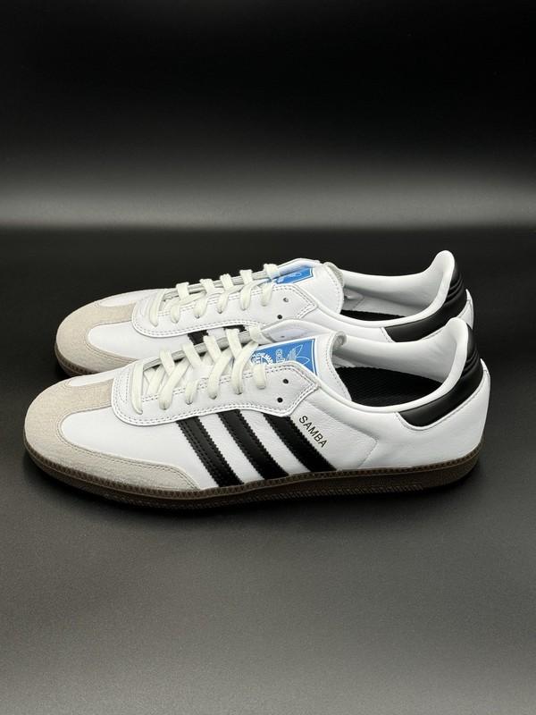 Size 8.5 - Adidas Samba ADV White Black Gum