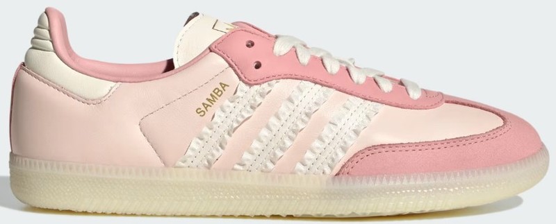 Size 8.5 - adidas Samba Ruffle Stripes Pack - Wonder Mauve W