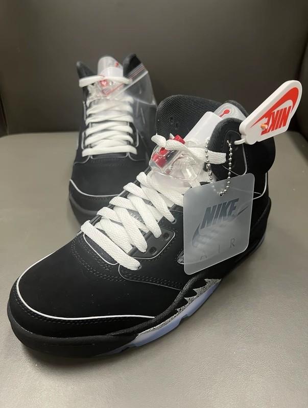 Size 8.5 - Air Jordan 5 Retro OG Black Metallic Reimagined