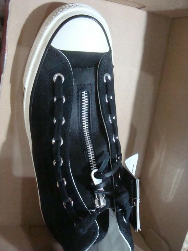 Size 8.5 - Converse Chuck Taylor All Star 70 Zip High Black