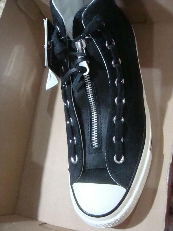 Size 8.5 - Converse Chuck Taylor All Star 70 Zip High Black