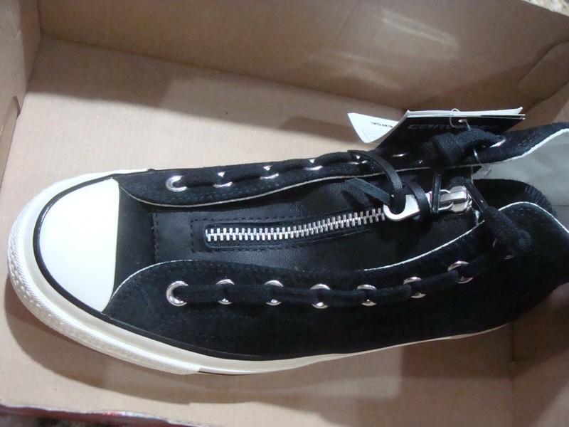 Size 8.5 - Converse Chuck Taylor All Star 70 Zip High Black