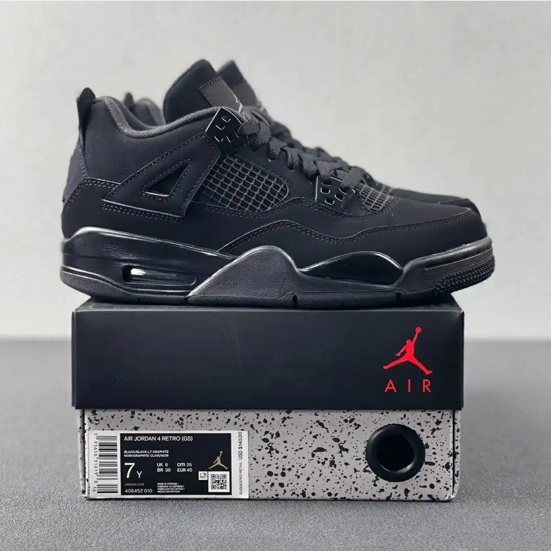 Size 8.5 - Jordan 4 Retro Mid Black Cat