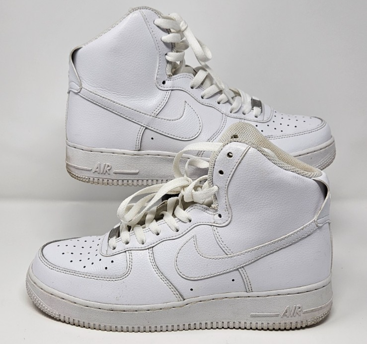 Size 8.5 - Nike Air Force 1 '07 High White