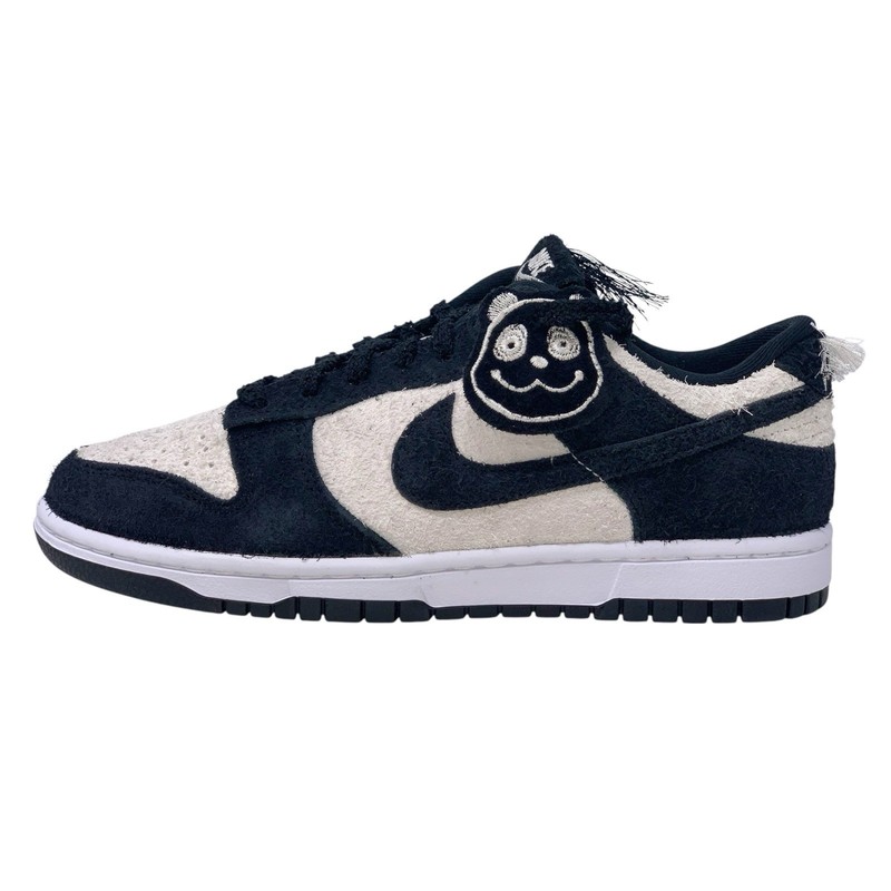 Size 8.5 - Nike Dunk SE Low Panda-Monium Pack - Black Suede