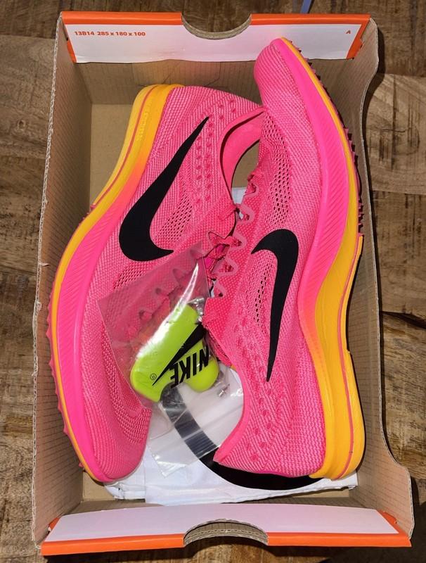 Size 8.5 - Nike ZoomX Dragonfly Hyper Pink Orange